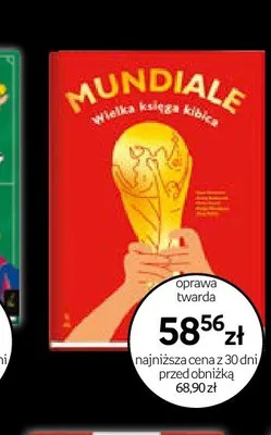Książka Mundiale Wielka księga kibica oprawa twarda promocja w Empik
