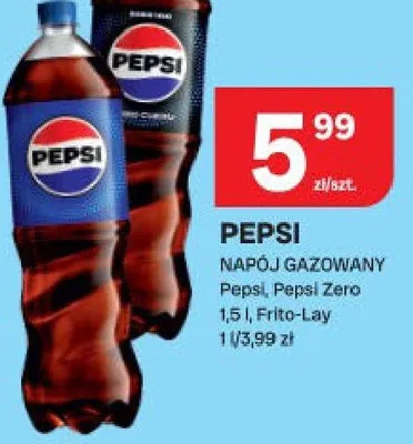 Napój gazowany Pepsi, Pepsi Zero promocja w Chorten