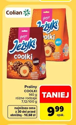 Praliny Coolki promocja w Carrefour Market