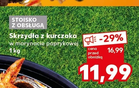 Skrzydła z kurczaka w marynacie paprykowej promocja w Kaufland