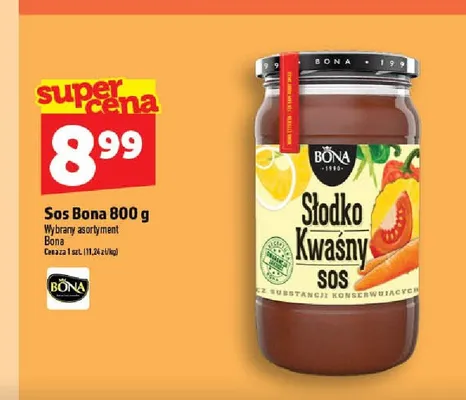 Sos Bona Słodko Kwaśny promocja w TOPAZ