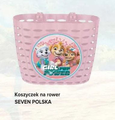 Koszyczek na rower Seven Polska promocja w Carrefour Market