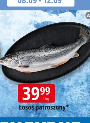 Łosoś atlantycki patroszony promocja w Leclerc