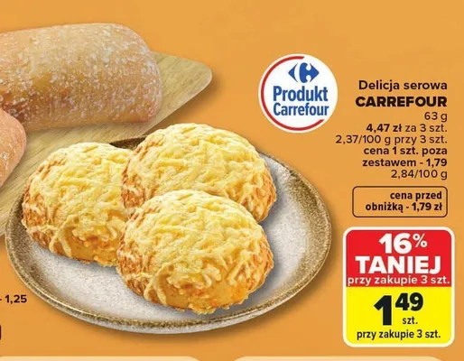 Delicja serowa Carrefour promocja w Carrefour
