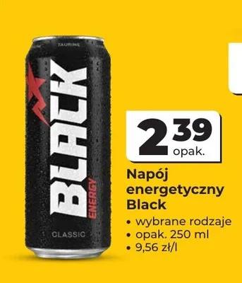 Napój energetyczny Black Classic promocja w Odido