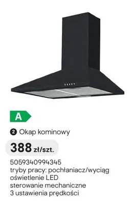 Okap kominowy promocja w Castorama