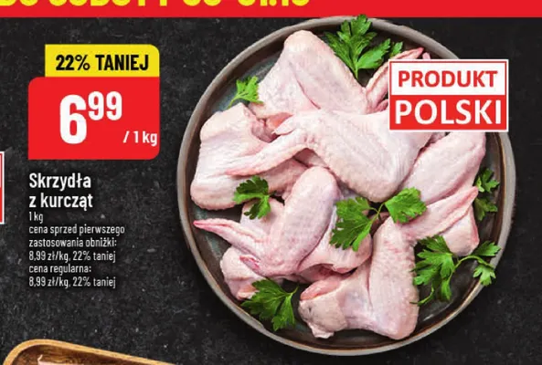 Skrzydła z kurcząt promocja w POLOmarket