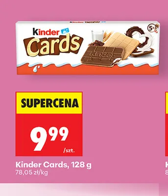 Kinder Cards promocja w Biedronka
