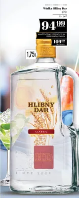 Wódka Hlibny Dar promocja w POLOmarket