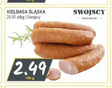 Kiełbasa śląska Swojscy promocja w Słoneczko