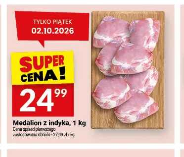 Medalion z indyka promocja w Twój Market