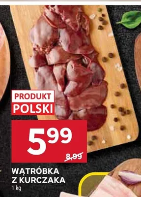 Wątróbka z kurczaka promocja w Stokrotka