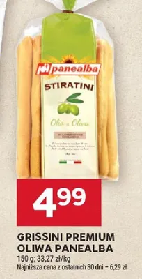 Grissini premium oliwa panealba promocja w Stokrotka