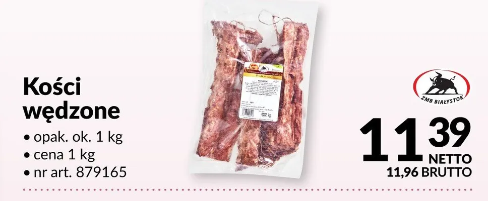 Kości wędzone promocja w Makro