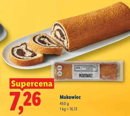 Makowiec 450 g promocja w Lidl