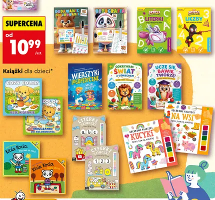 Książki dla dzieci promocja w Biedronka
