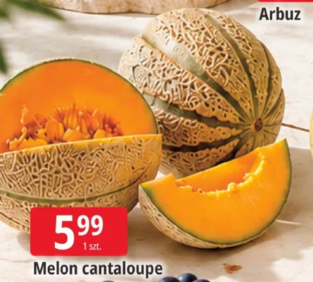 Melon cantaloupe promocja w Leclerc