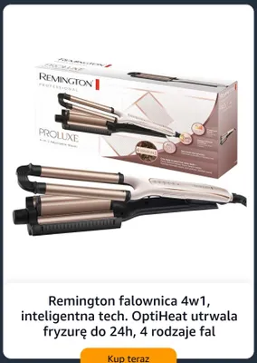 Falownica Remington Proluxe 4w1 promocja w Amazon