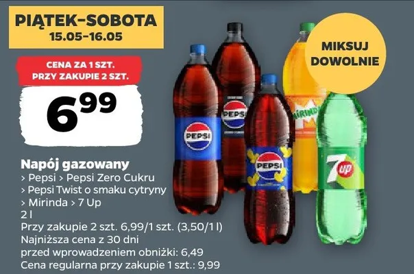 Napój gazowany 7 Up promocja w Netto
