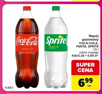 Napój Coca-cola promocja w Carrefour Market