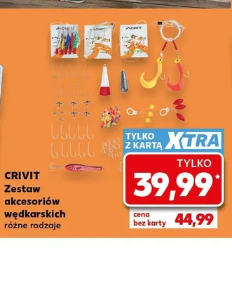Zestaw akcesoriów wędkarskich CRIVIT promocja w Kaufland