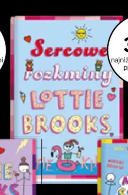 Książka Sercowe rozkminy Lottie Brooks Katie Kirby promocja w Empik
