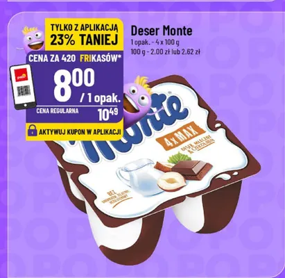 Deser Monte promocja w POLOmarket