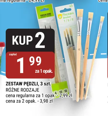 Zestaw pędzli promocja w bi1