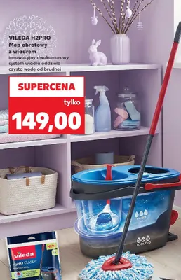 Mop obrotowy z wiadrem  promocja w Kaufland