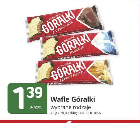Wafle Góralki Peanut Butter promocja w Marketvita