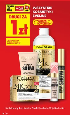 Kosmetyki różne rodzaje promocja w Biedronka