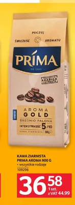 Kawa ziarnista Prima Aroma Gold promocja w Selgros