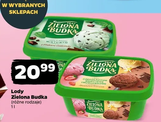 Lody (różne rodzaje) promocja w Netto
