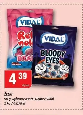 Żelki Vidal promocja w Chorten