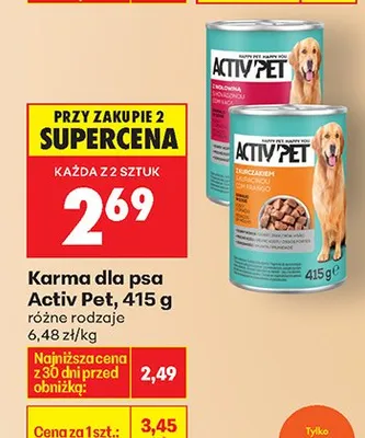 Karma dla psa promocja w Biedronka