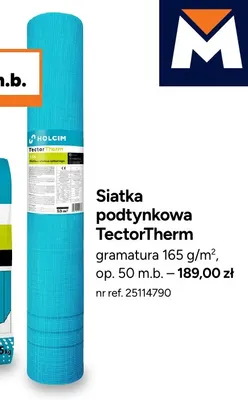 Siatka podtynkowa TectorTherm promocja w Bricoman
