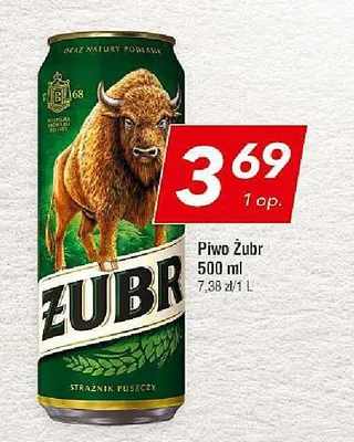 Piwo Żubr promocja w LEWIATAN