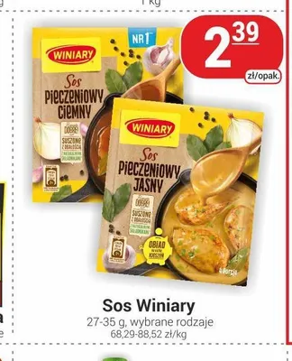 Sos pieczeniowy ciemny Winiary promocja w Delikatesy Sezam