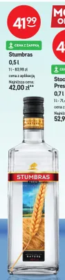 Wódka Stumbras promocja w Żabka