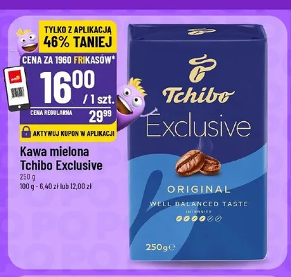Kawa mielona Tchibo Exclusive promocja w POLOmarket