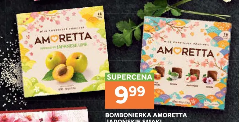 Bombonierka Amoretta japońskie smaki Mieszko promocja w Stokrotka