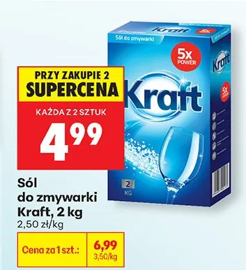Sól do zmywarki promocja w Biedronka