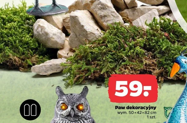 Paw dekoracyjny promocja w Netto