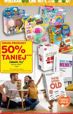 Zabawki, gry wybrane rodzaje promocja w POLOmarket