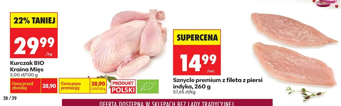 Kurczak BIO promocja w Biedronka