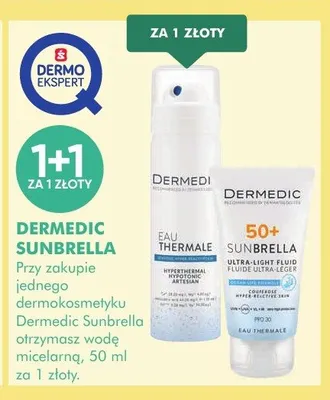 Dermokosmetyki Dermedic Sunbrella promocja w Super-Pharm