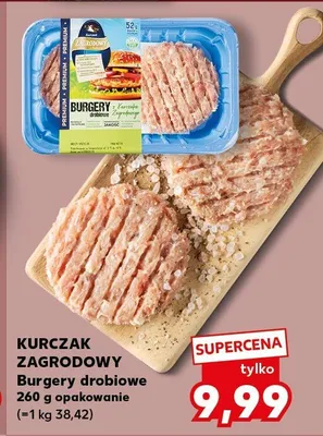 Burgery drobiowe promocja w Kaufland