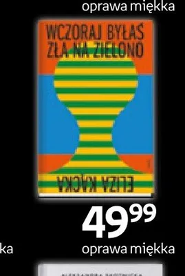Książka Wczoraj byłaś zła na zielono oprawa miękka promocja w Empik
