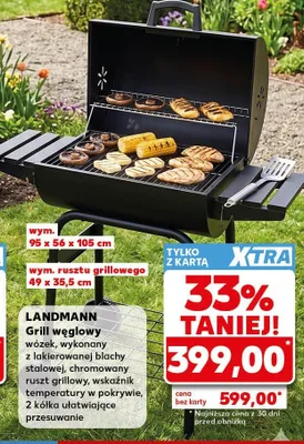 Grill węglowy 13657 Landmann promocja w Kaufland