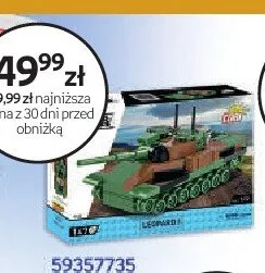 Klocki COBI 59357735 Leopard 1 147 kl. promocja w Empik